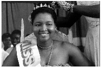 Monica Amekoafia was crowned Miss Ghana in 1957