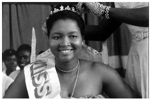 Monica Amekoafia was crowned Miss Ghana in 1957