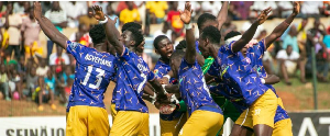 File photo of Vision FC players jubilating