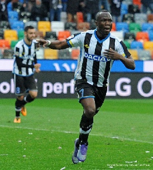 Udinese star Agyemang Badu could join Roma this month