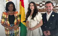 H.E. Matilda Aku Alomatu Osei-Agyeman (L) is Ghana's Ambassador to Austria