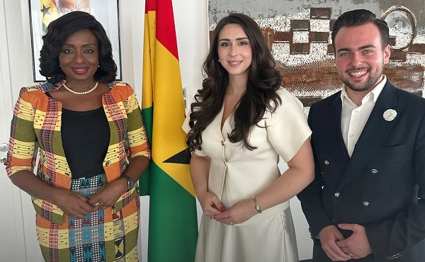 H.E. Matilda Aku Alomatu Osei-Agyeman (L) is Ghana's Ambassador to Austria