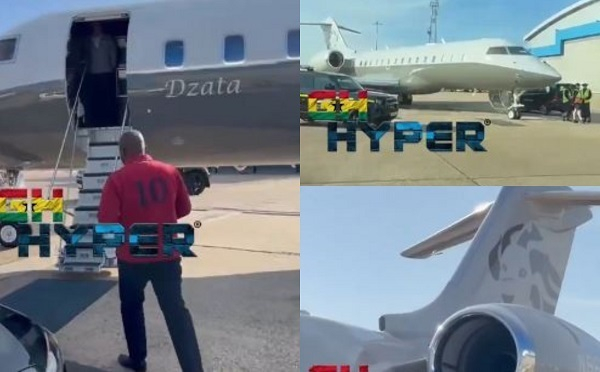 Ibrahim Mahama acquires new private jet with custom design