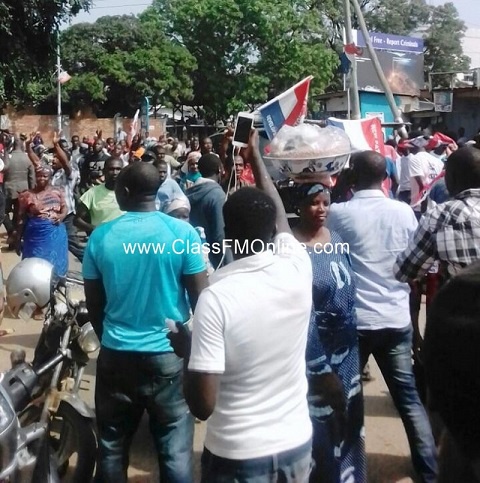 Some NPP supporters (File photo)