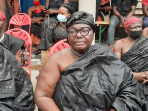 Nana Akosua Dua Asor Sika Brayie II, Queen Mother of the Sunyani Traditional Council