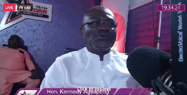 LIVESTREAMED: Ken Agyapong hosted on Starr Chat