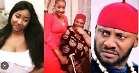 Judy Austin has shared a hint of her new movie which features Pete Edochie and Yul Edochie