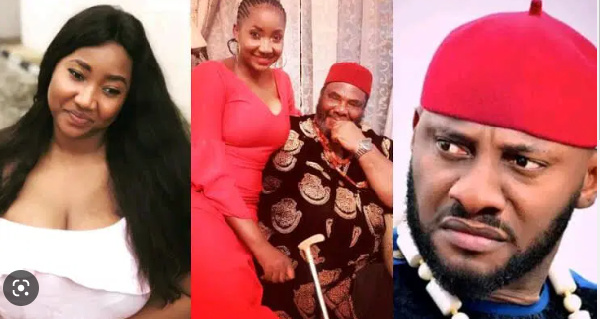 Judy Austin has shared a hint of her new movie which features Pete Edochie and Yul Edochie