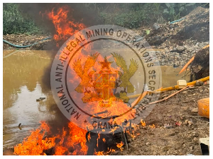 The operation forms part of national effort to protect water bodies