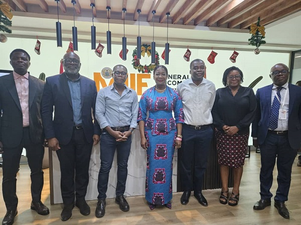 The MIIF and Gold Fields' Ghana teams met on December 18, 2025