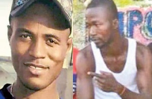 The deceased, Tahiru (left) and suspect, Yakubu (Right) is currently at large