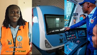 Tolani operates the Lagos Blue Line Rail train