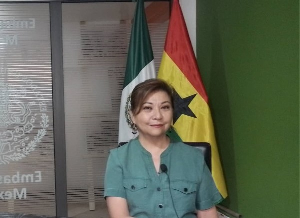 Norma Ang, is the Mexican Ambassador to Ghana