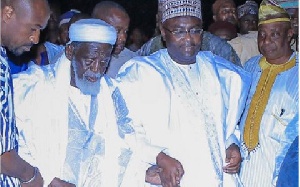 Vice President Dr Mahamudu Bawumia and National Chief Imam, Sheikh Osman Nuhu Sharabutu