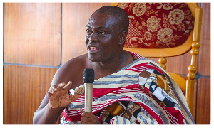 He is the problem! - Dormaahene 'reports' Otumfuo to Bawumia over Sampa crisis