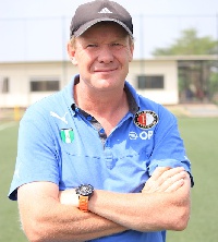 WAFA SC coach John Killa