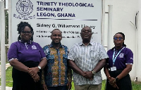 Koku Anyidoho with TTS SRC Chairman & Executives