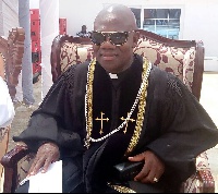 Reverend Minister Obed Danquah after the ordination ceremony