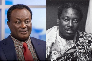 Anokye Frimpong (L) says Nkrumah's foreign minister Quaison-Sackey (R) is Justice Torkornoo's uncle