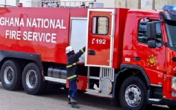 The Ghana national fire service tender