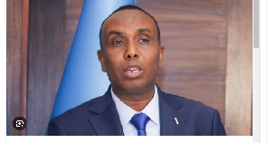 Somali Prime Minister Hamza Abdi Bare