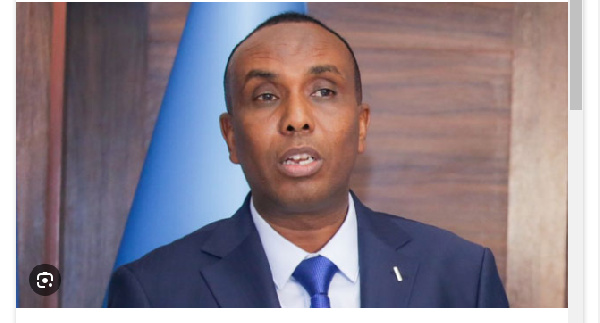 Somali Prime Minister Hamza Abdi Bare