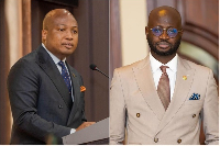 L-R: Samuel Okudzeto Ablakwa and Nana Asafo-Adjei Ayeh