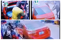 CCTV footage of the armed gang robbery at Adabraka