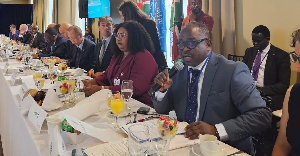 Seidu Issifu was at the UNGA80 Global Center on Adaptation Leaders’ Dialogue