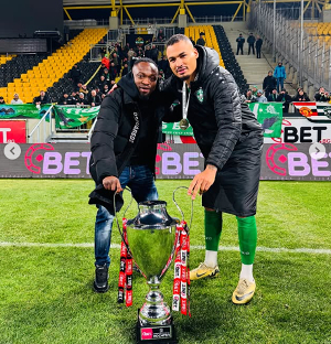Tekpetey has enjoyed league success in each of the five seasons he has been with the club