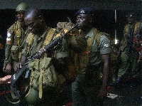 Army men have been urged to calm tempers following Captain Mahama's death