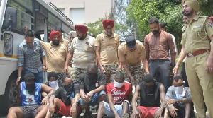 The suspects are all men aged between 25 and 35