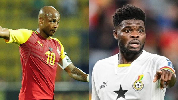 Black Stars duo, Andre Dede Ayew and Thomas Partey