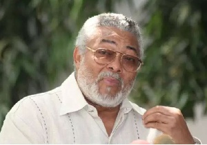 Former President  Jerry John Rawlings