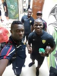 Ghanaian internationals Rabiu, Jonathan,Frimpong and Awal