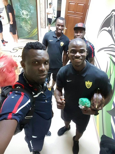 Ghanaian internationals Rabiu, Jonathan,Frimpong and Awal