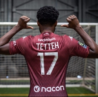 Ghana striker, Benjamin Tetteh