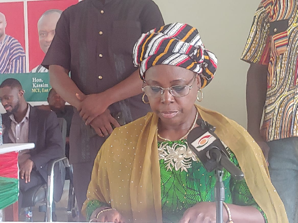 Member of Parliament for the Salaga South Constituency,  Zuwera Mohammed Ibrahimiah