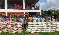Some of the beneficiaries in a photograph