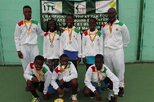 The U-12 girls won Silver medal and the U-12 boys won Gold medal