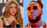 Columbia singer Skakira (L) and musician Burna Boy (R) have unveiled the official World Cup song