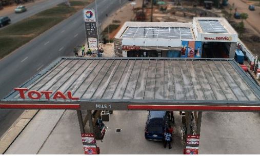 Total Petroleum Ghana's third solar power station