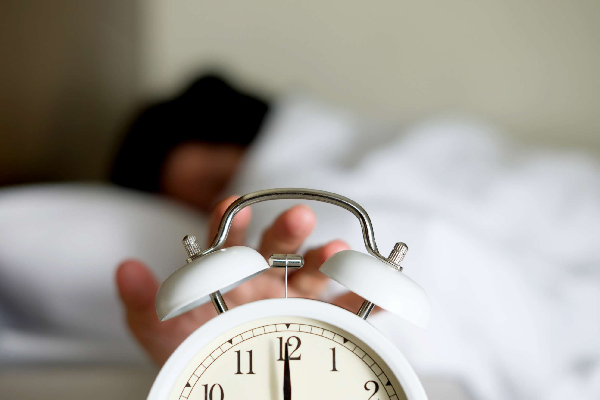 The research shows that the better the savings, the better people sleep