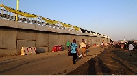 President Mahama commissioned the first session of the Kasoa interchange on Tuesday Nov. 29