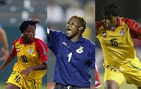 Some Ghana female footballers