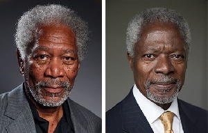 Kofi Annan Morgan Freeman