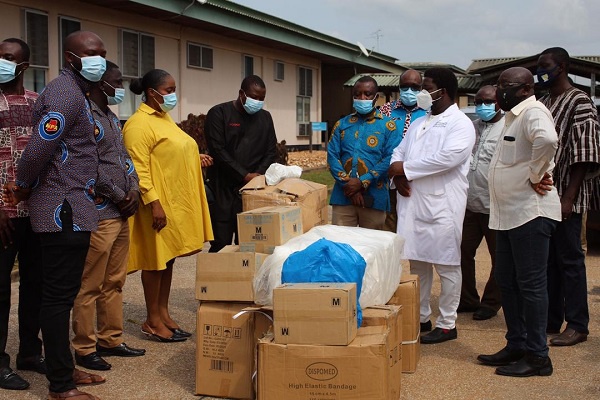 NPA donates medical supplies to Ho gas explosion victims