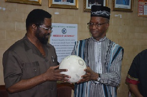 Mayor Vanderpuije With Dr Diallo
