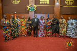 President Mahama receives Bono East Regional House of Chiefs