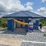 The newly built health facility for the people of Elubo